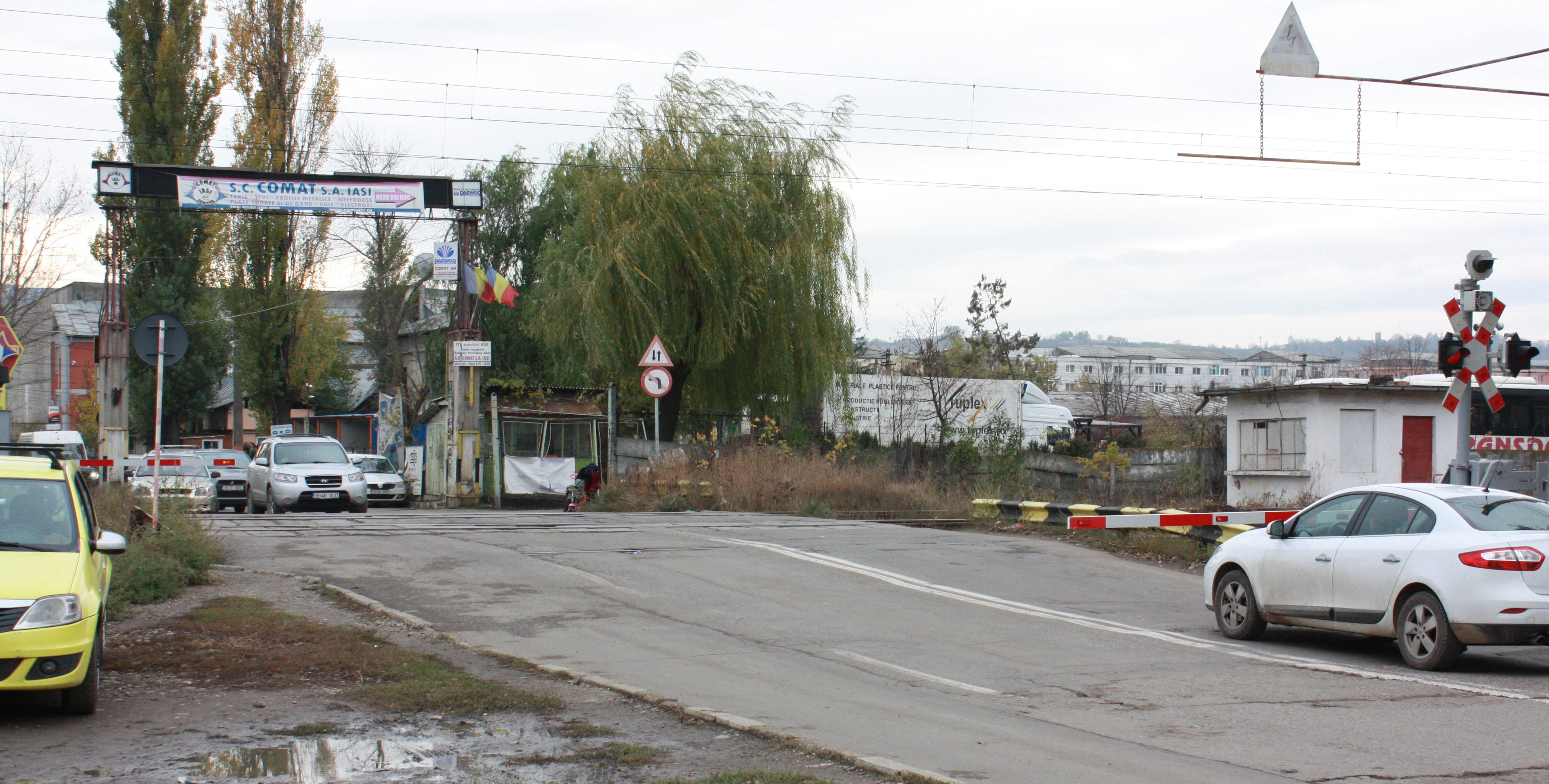 Iaşi: Circulaţie restricţionată în zona barierei BJATM. Trafic deviat pe Pasajul Octav Băncilă