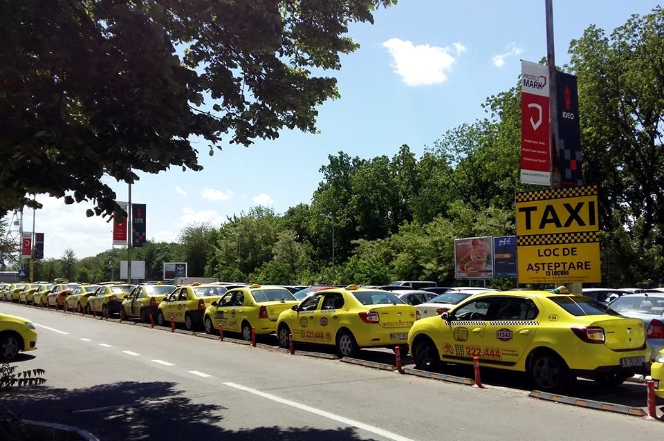 Noi reguli privind staționarea taxiurilor la Aeroportul Iași