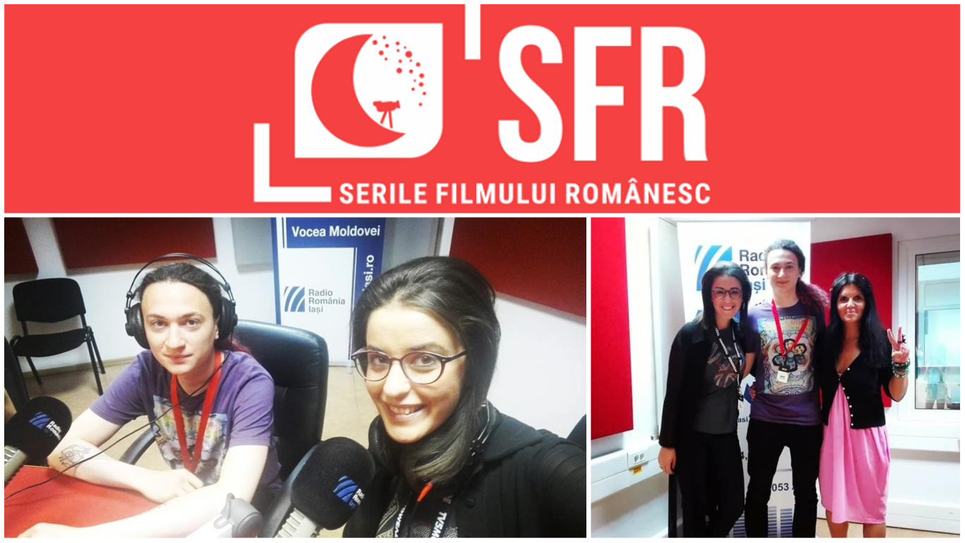 „S’Curte” la SFR. Corina Giurgia şi regizorul Matei Parascan în studiourile Radio România Iaşi (08.06.2018)