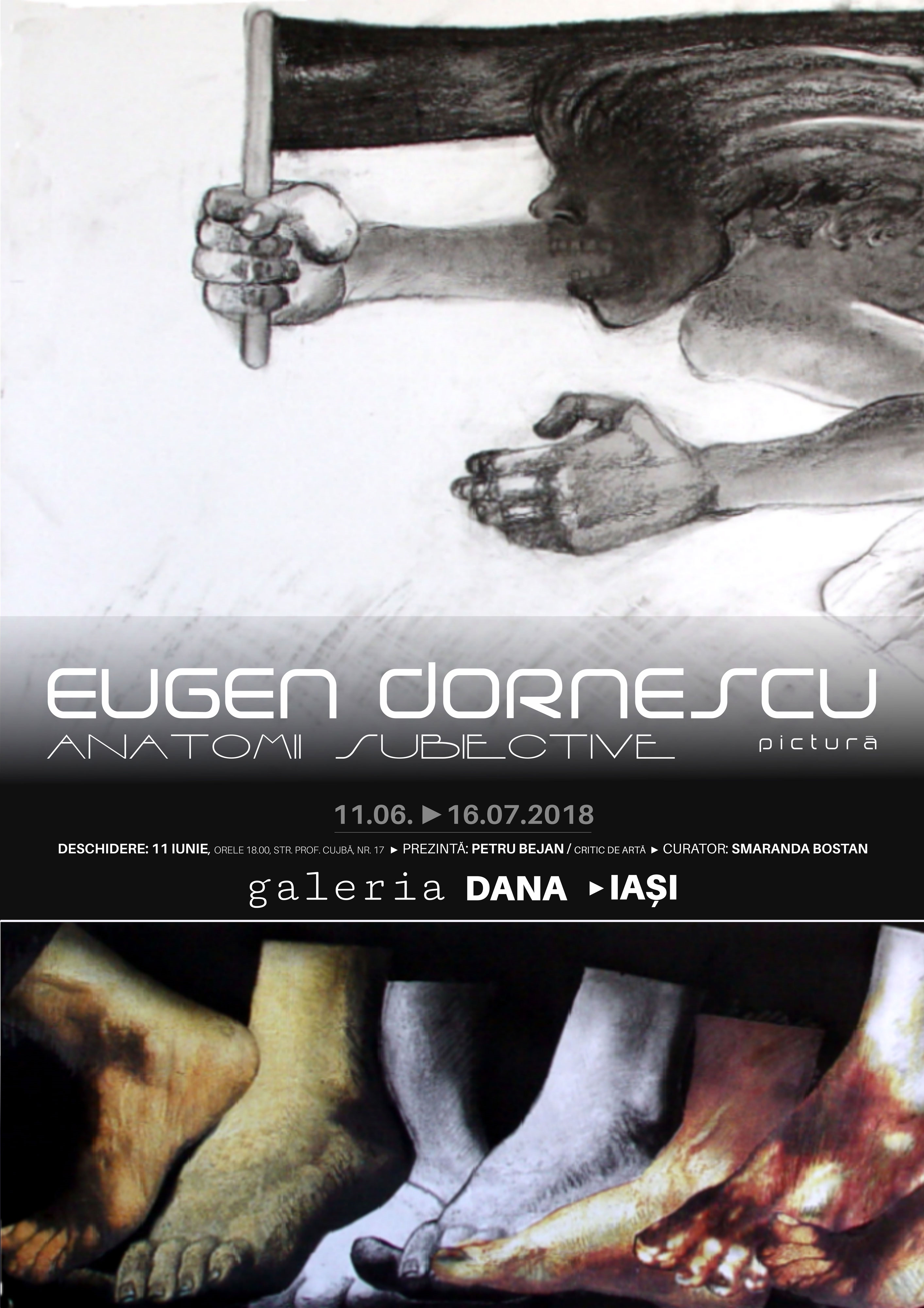 „Anatomii subiective”, expoziția de pictură a lui Eugen Dornescu