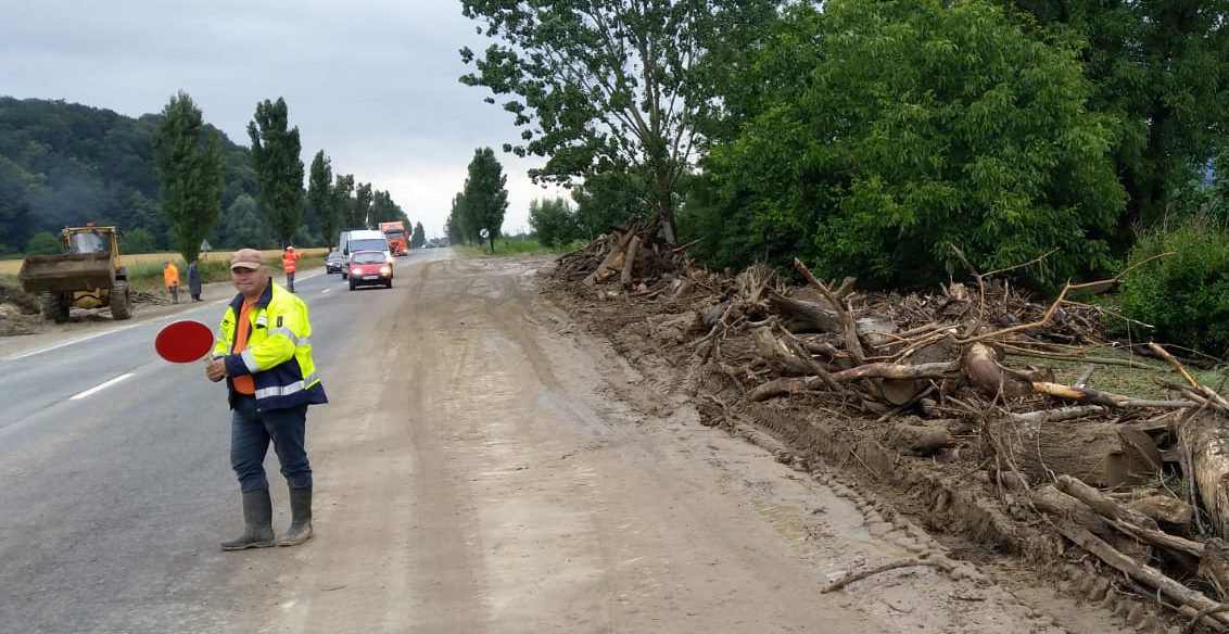 (FOTO) Situația drumurilor naționale din Moldova, în urma precipitațiilor din ultimele zile