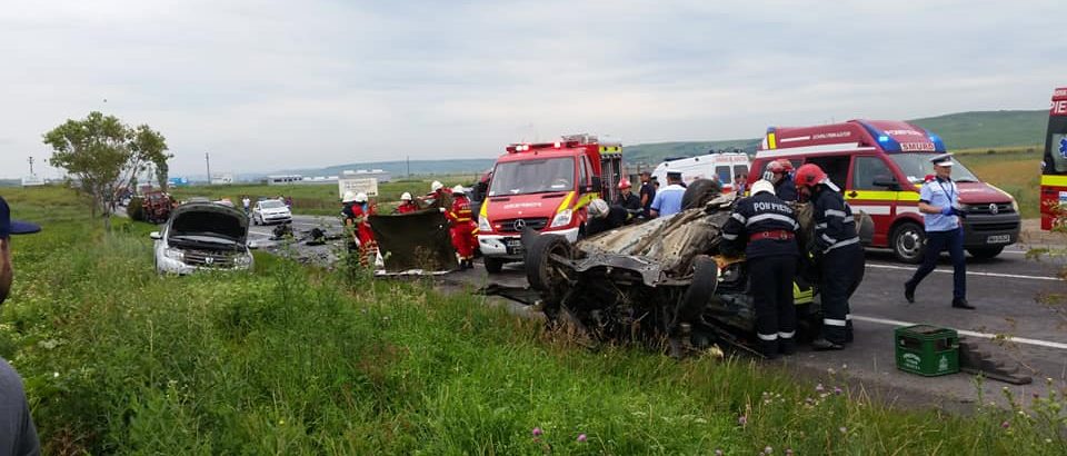 IAŞI: Grav accident rutier la Leţcani. Trei persoane au murit