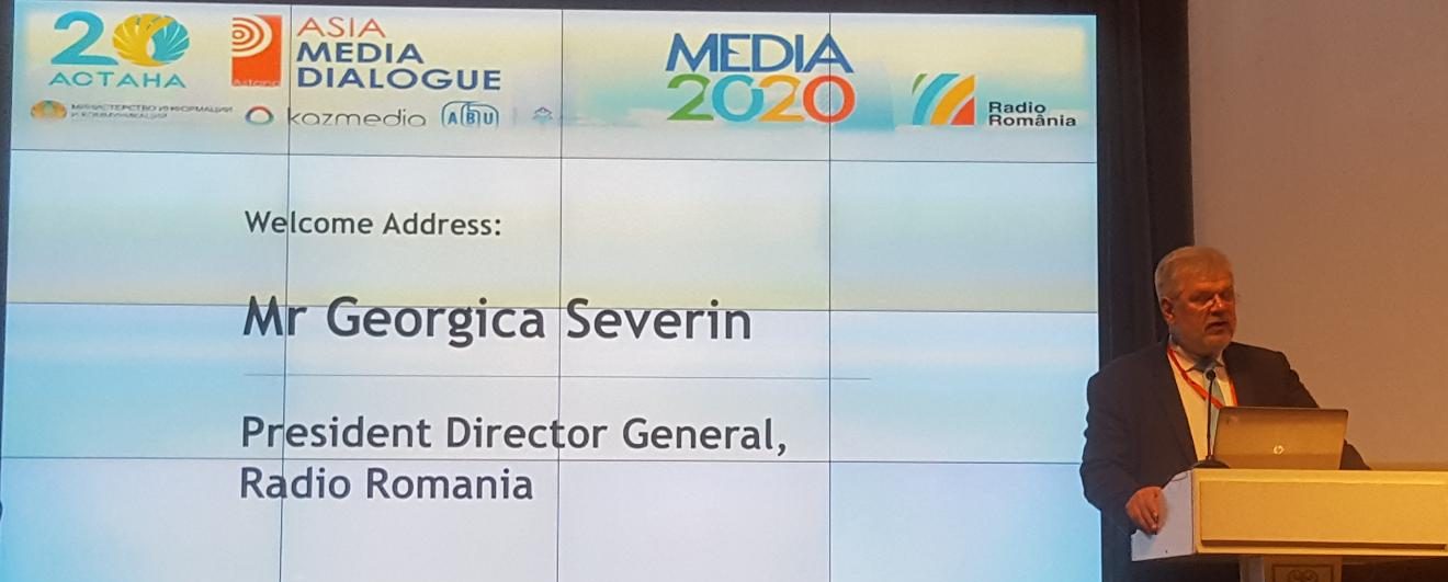 Conferinţa Media 2020, ediţia a patra, organizată de Radio România şi Asia-Pacific Broadcasting Union