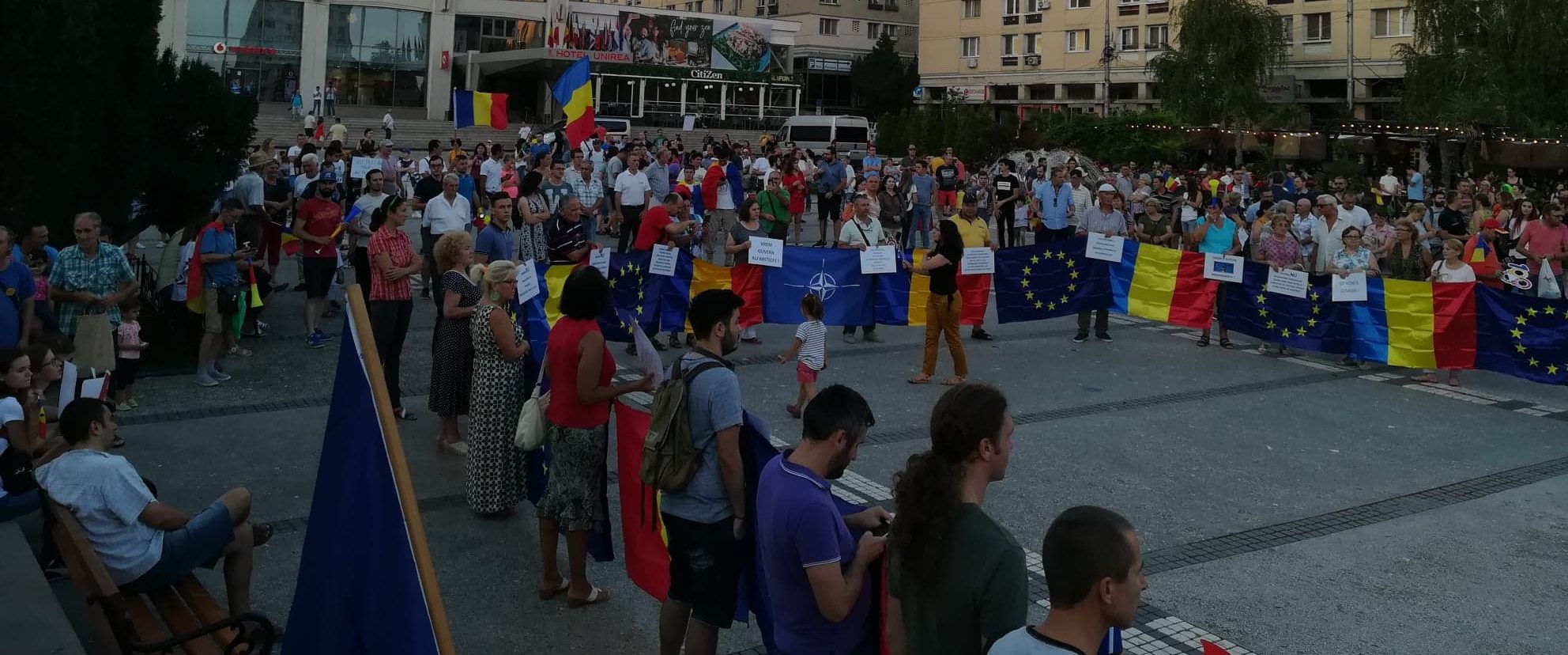 (FOTO/AUDIO) Noi proteste la Iași