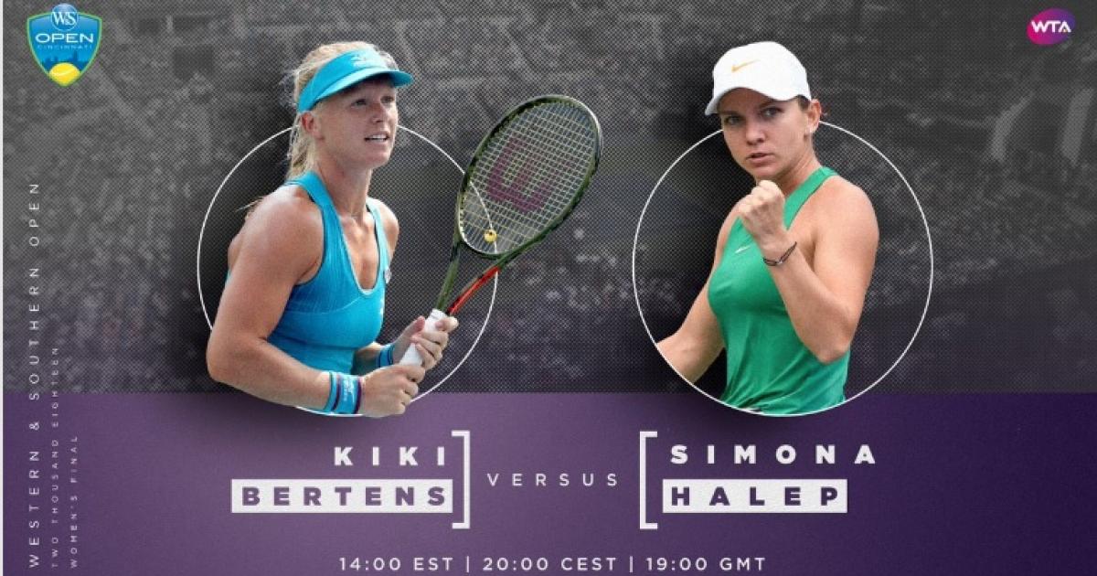 Simona Halep vs Kiki Bertens 6-2; 6-7(6); 2-6