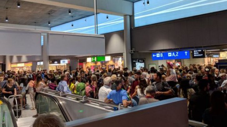 Aeroportul din Frankfurt şi-a suspendat activitatea temporar din cauza unei furtuni prognozate