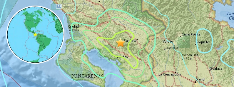 Cutremur cu magnitudinea 6 în Costa Rica şi Panama