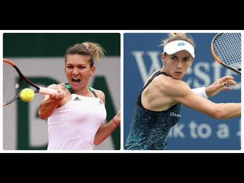 Sferturi la Cincinnati: Simona Halep vs Lesia Tsurenko 6-4; 6-1