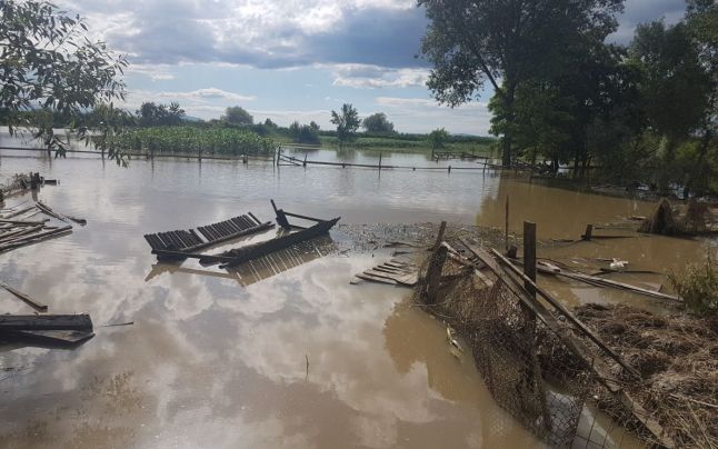 Hidrologi: Cod roşu de viituri pe râurile Tisa şi Prut, până joi la ora 12:00