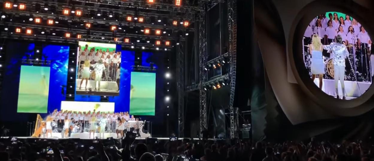 Corul de Copii Radio, în concert cu Rod Stewart