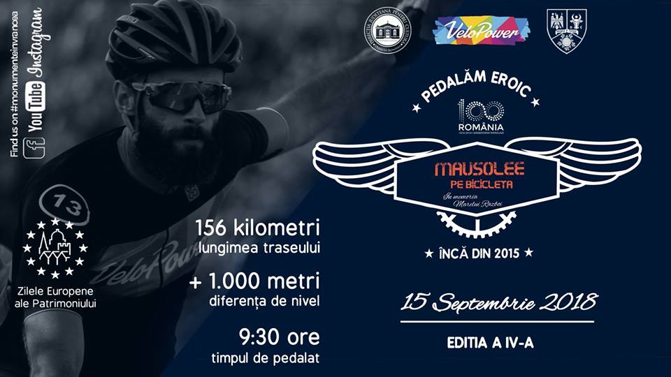 #CentenarulMariiUniri Vrancea: 152 ciclişti sunt aşteptaţi la evenimentul ‘Mausolee pe bicicletă’