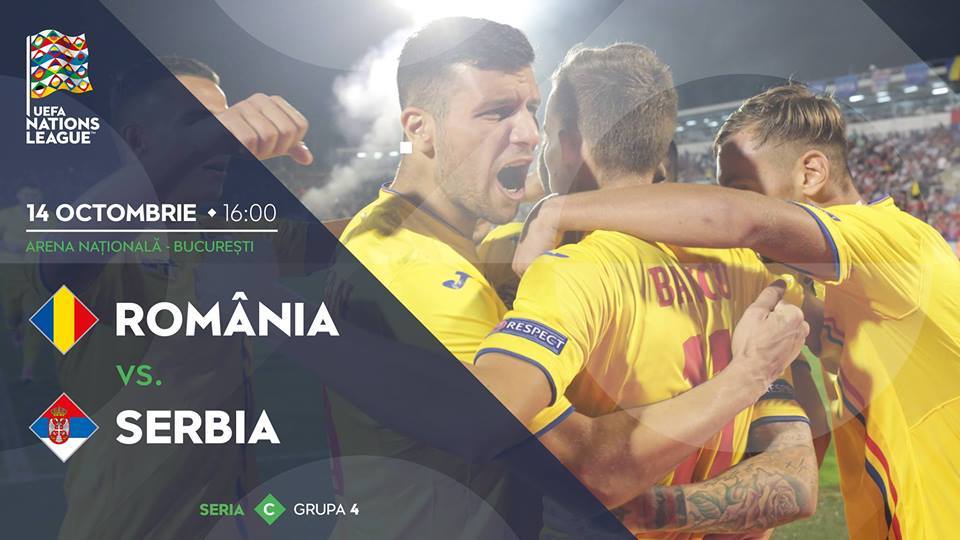 România vs Serbia (0-0), în „UEFA Nations League”