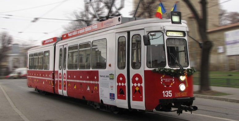 1 decembrie 2018 IAŞI: „Parada tramvaielor tematice”