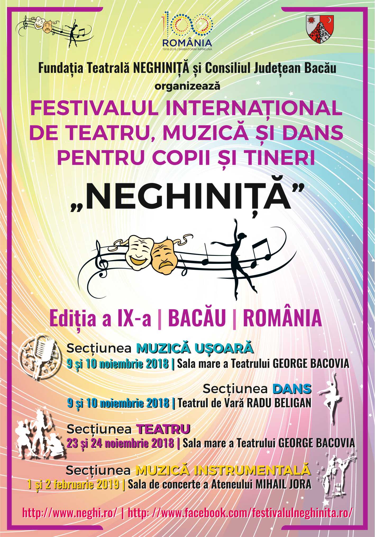 Festivalul Internaţional de Teatru, Muzică şi Dans pentru Copii și Tineri NEGHINIŢĂ 2018