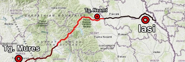 Proiectarea tronsonului Târgu Neamţ-Iaşi-Ungheni de pe autostrada A8 Autostrada Unirii începe oficial săptămâna aceasta