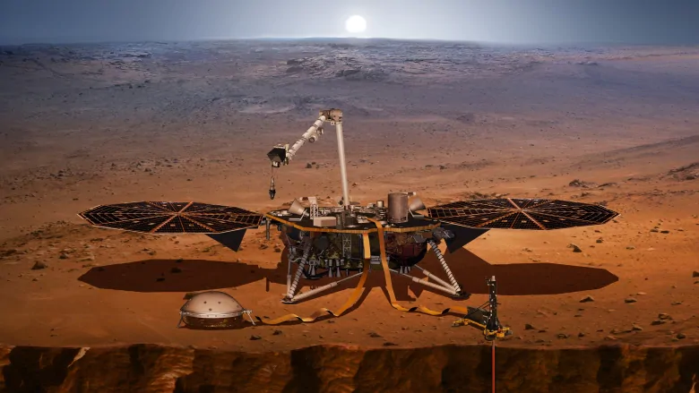 Sonda InSight a ajuns cu bine pe Marte