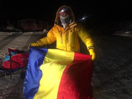 #CentenarulMariiUniri Botoşani: Ultramaratonistul Iulian Rotariu va arbora, pe 1 Decembrie, drapelul tricolor în Antarctica