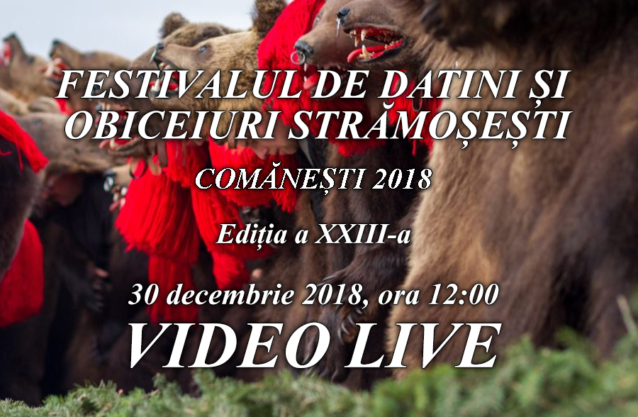 FESTIVALUL DE DATINI ȘI OBICEIURI STRĂMOȘEȘTI COMĂNEȘTI 2018