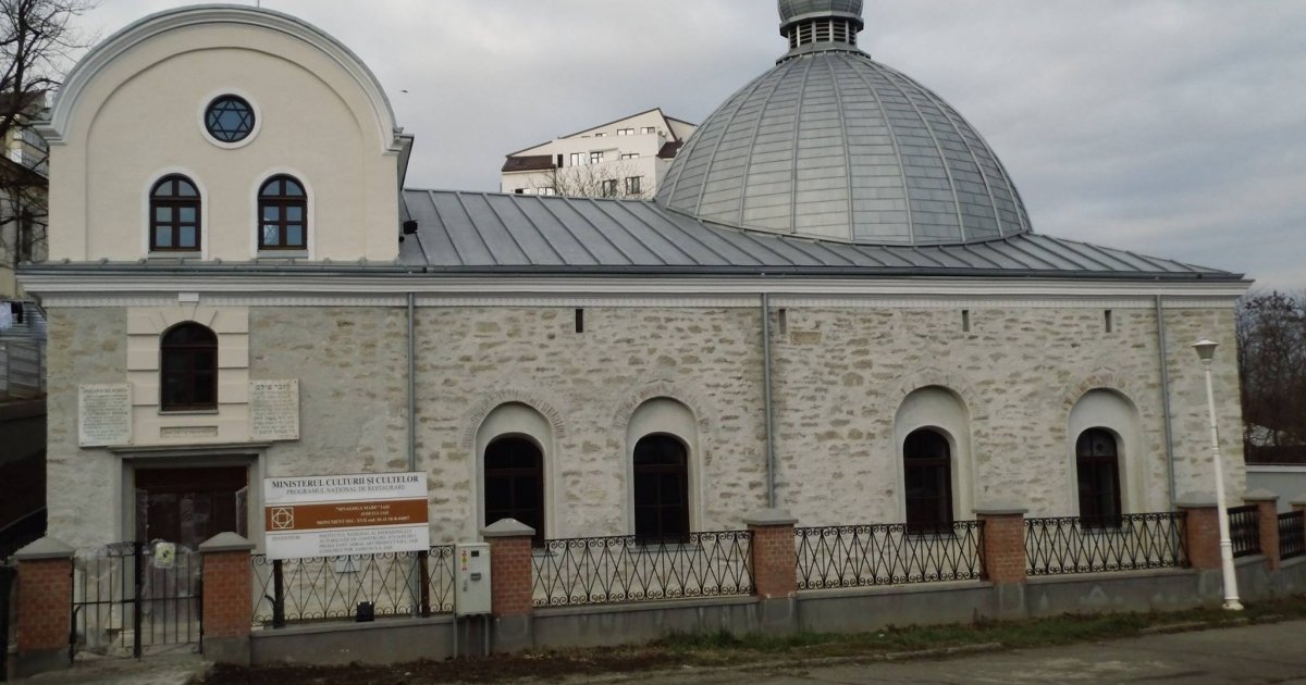 Sinagoga Mare din Iaşi va fi reinaugurată după-amiază, cu ocazia sărbătorii Hanuka