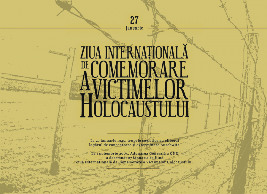 Astăzi este Ziua Internaţională de Comemorare a Victimelor Holocaustului