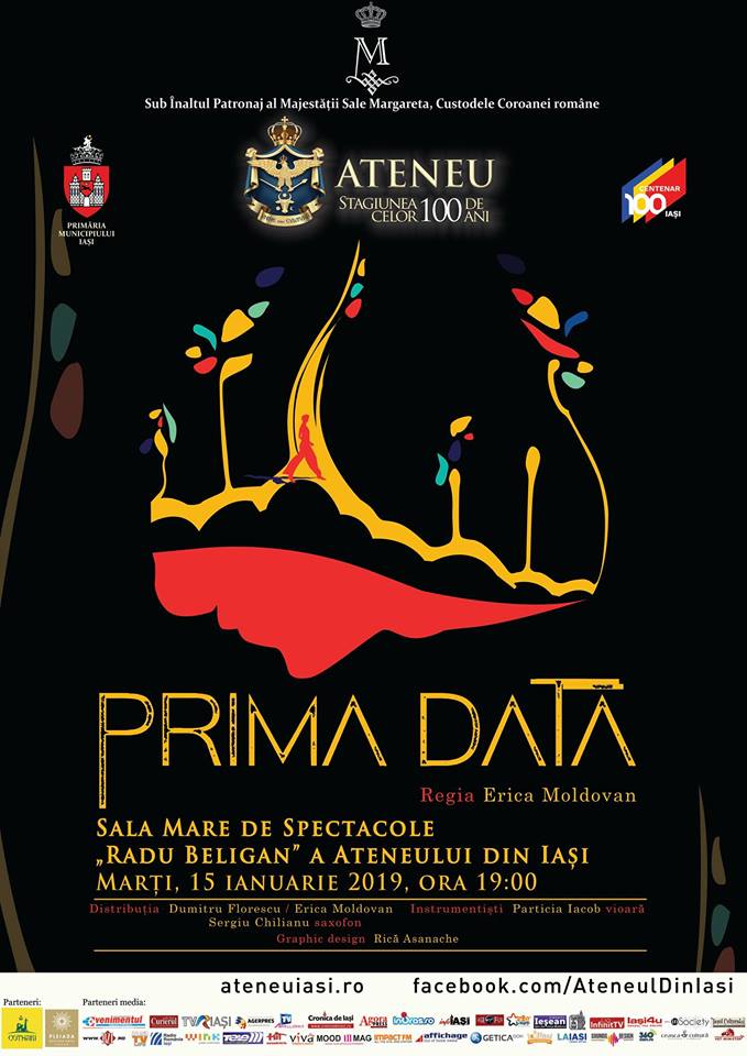 Spectacolul de teatru „Prima dată” @Ateneul din Iasi