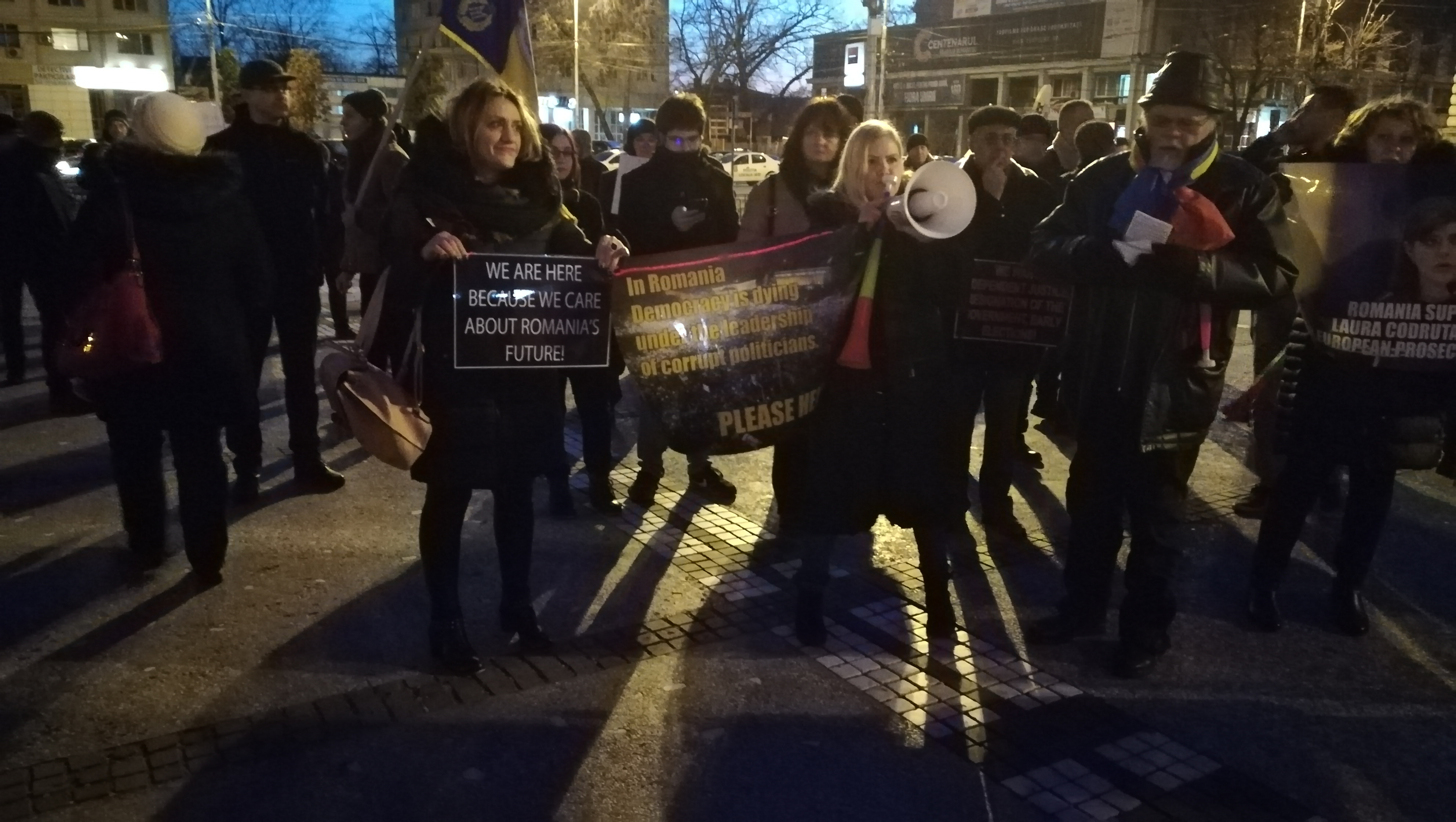 (FOTO) Iaşi: Protest împotriva modificărilor aduse legilor justiţiei