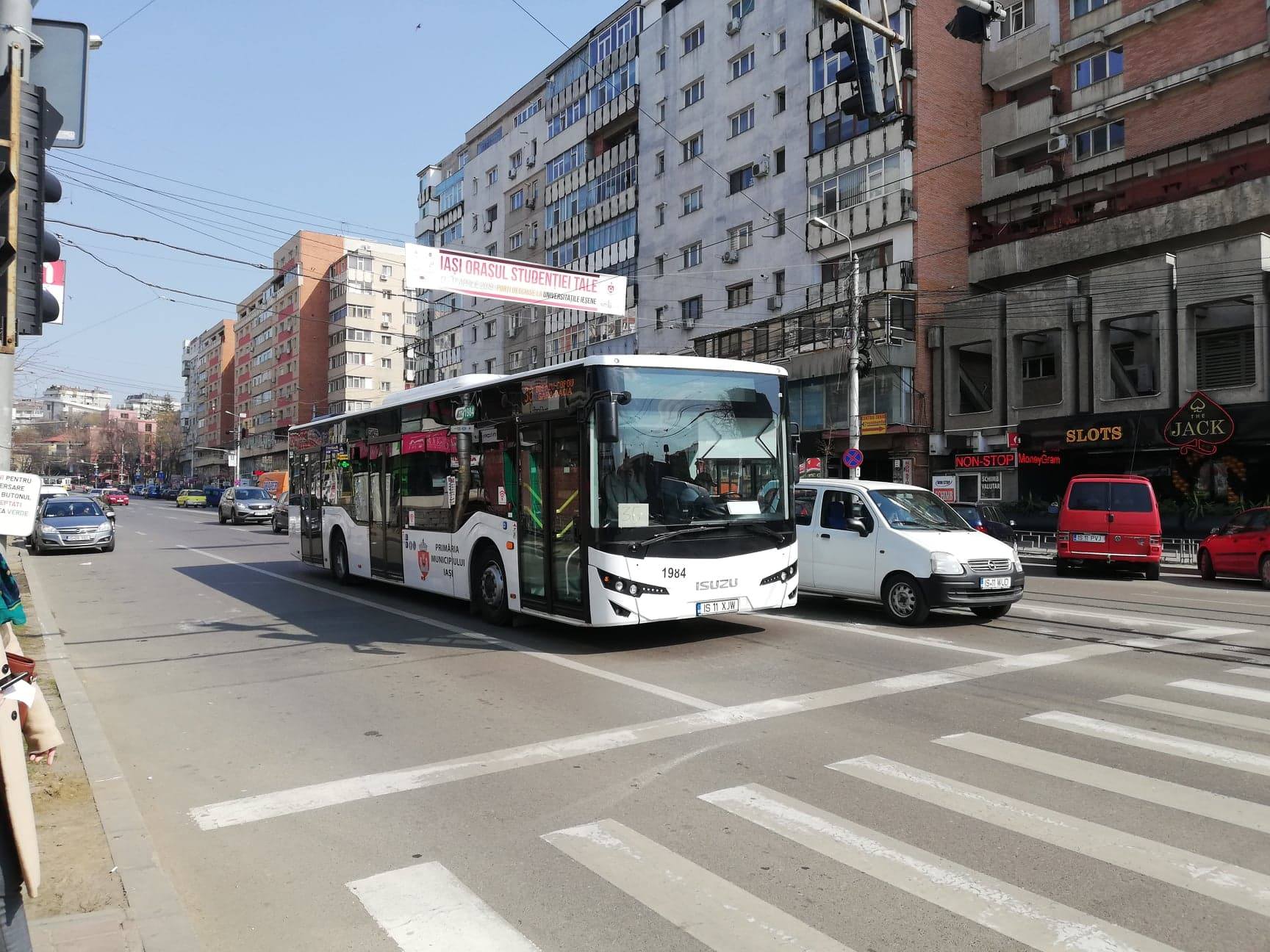 CTP Iaşi reia circulația mijloacelor de transport în comun pe traseele către Ciric