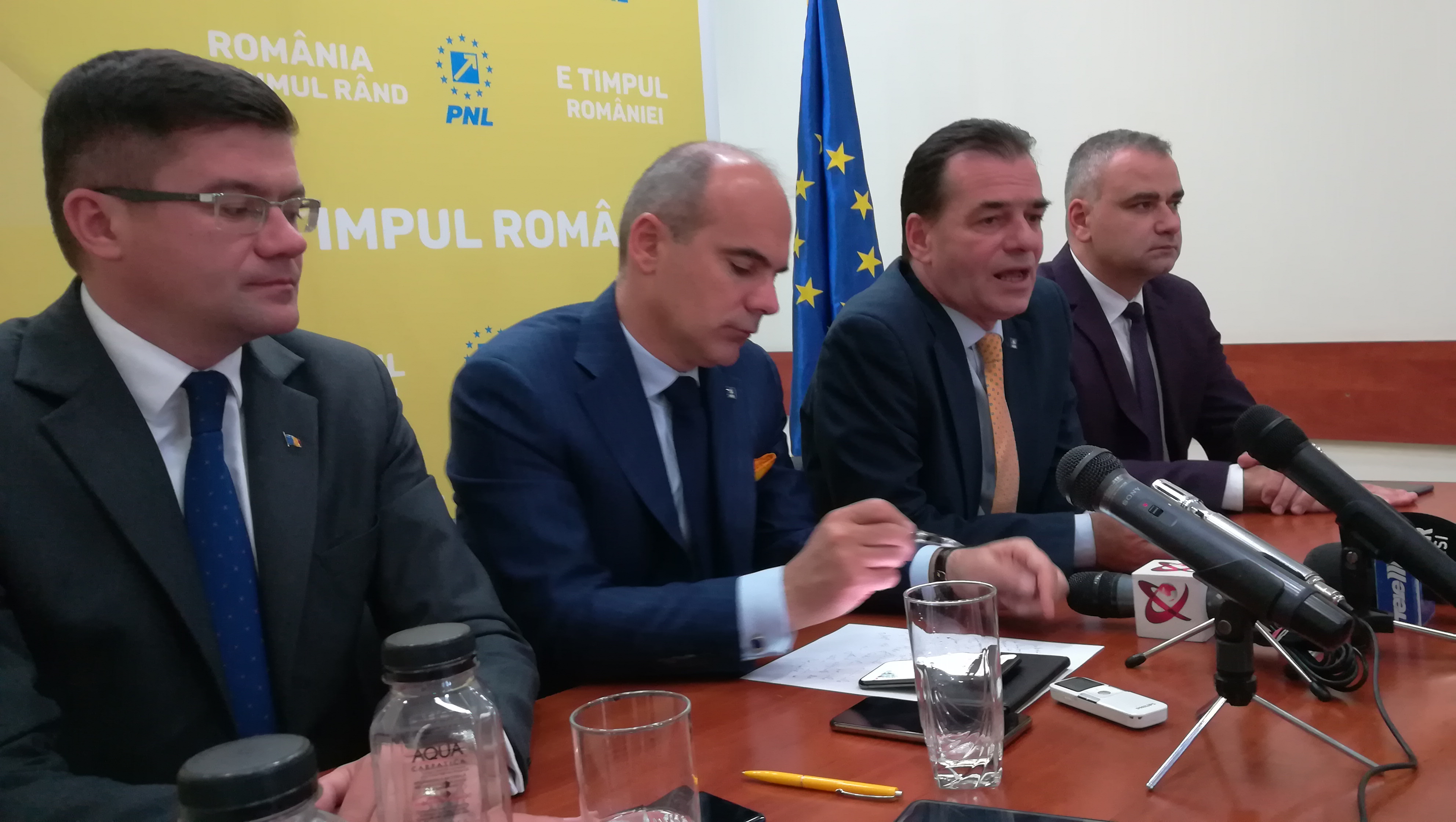 (AUDIO/FOTO)Liderul PNL, Ludovic Orban, la Iaşi: Modificarea Codurilor penale îl scapă pe Liviu Dragnea de o parte din dosare