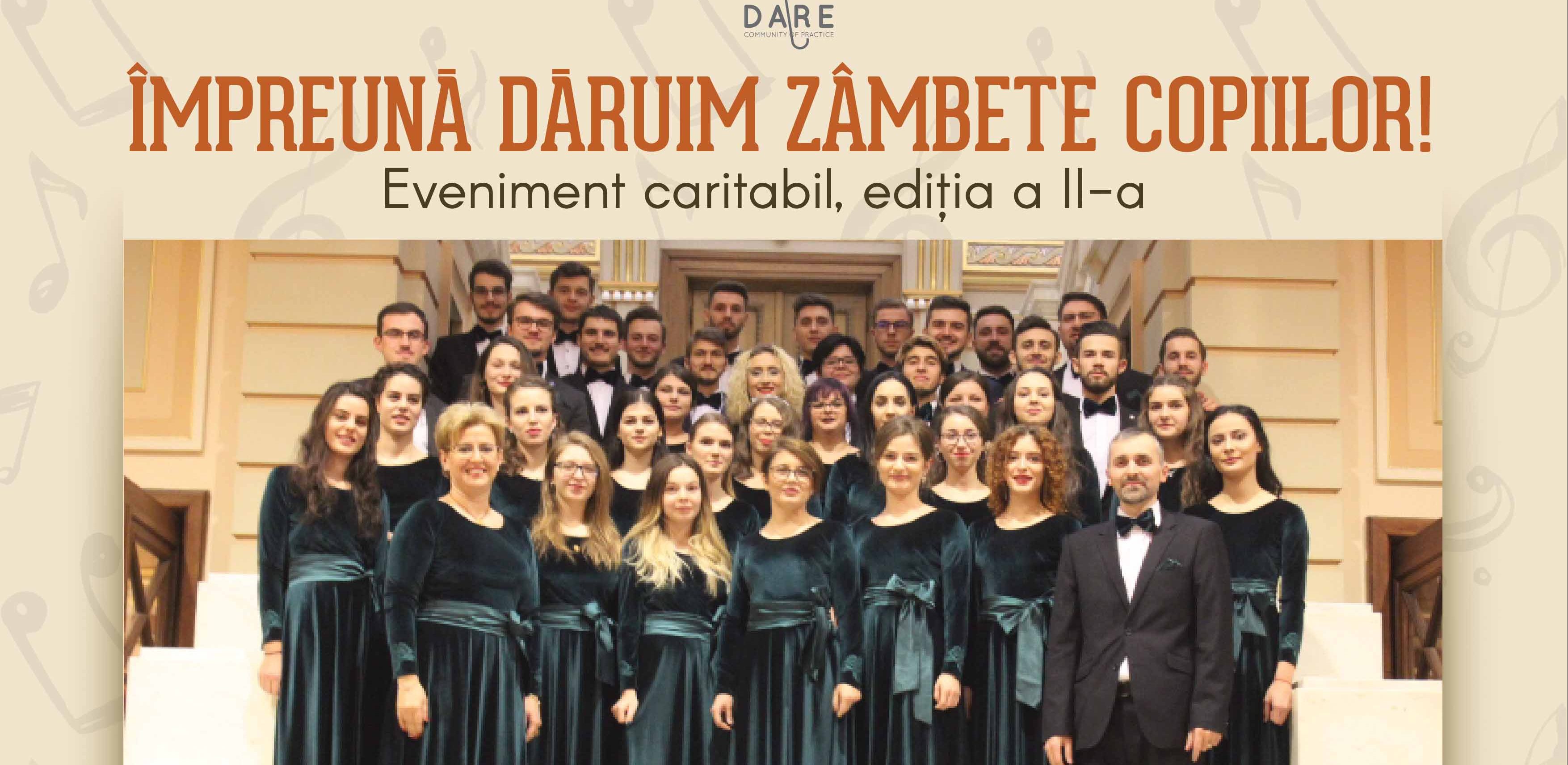 Duminică, 26 mai 2019, ora 19:30 – Concertul caritabil „Împreună dăruim zâmbete copiilor!”