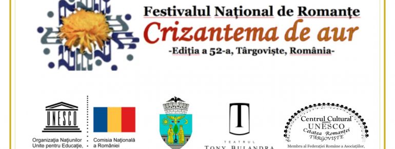 Festivalul Național de Interpretare și Creație a Romanței Românești „Crizantema de Aur”, ediția a 52-a