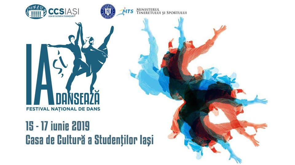 „IaŞi Dansează”, Festivalul Naţional de Dans la Casa de Cultură a Studenţilor – 15-17 iunie. Bună Dimineaţa cu Adina Şuhan (13.06.2019)