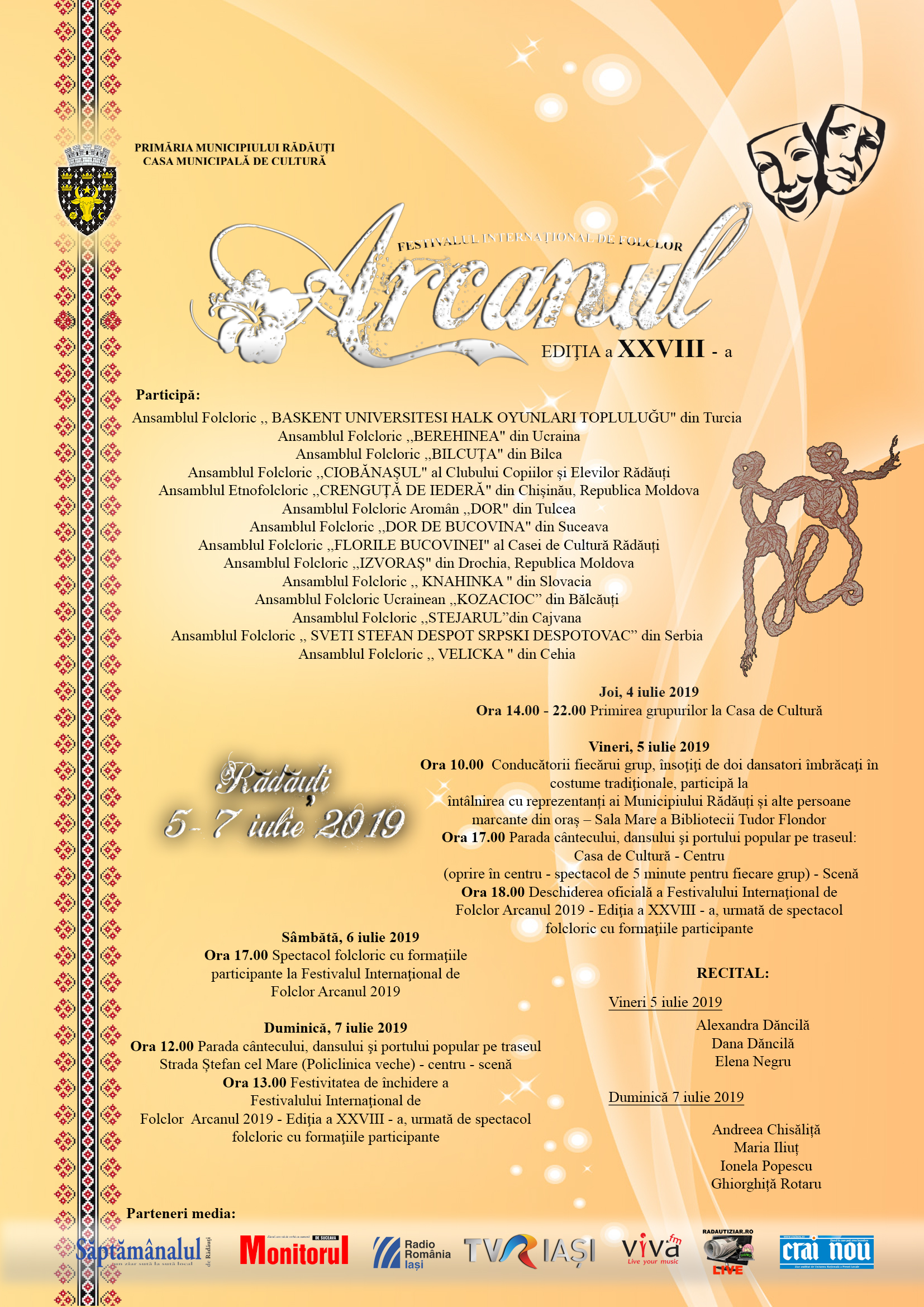 Festivalul Internațional de Folclor ARCANUL din Rădăuți