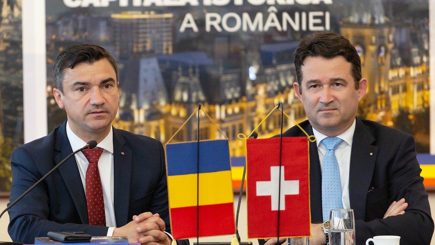 (FOTO) Primarul Iaşului, întrevedere cu Ambasadorul Confederației Elvețiene în România