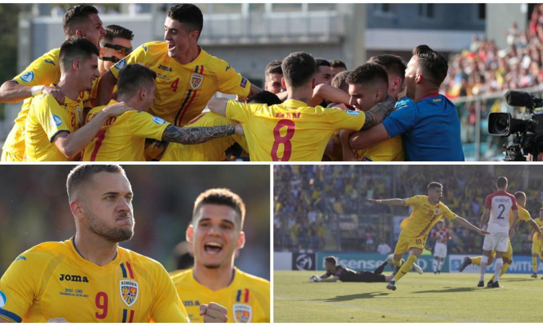 România vs Croația 4-1, în primul meci al „tricolorilor” la Turneul Final/Campionatul European de fotbal U21