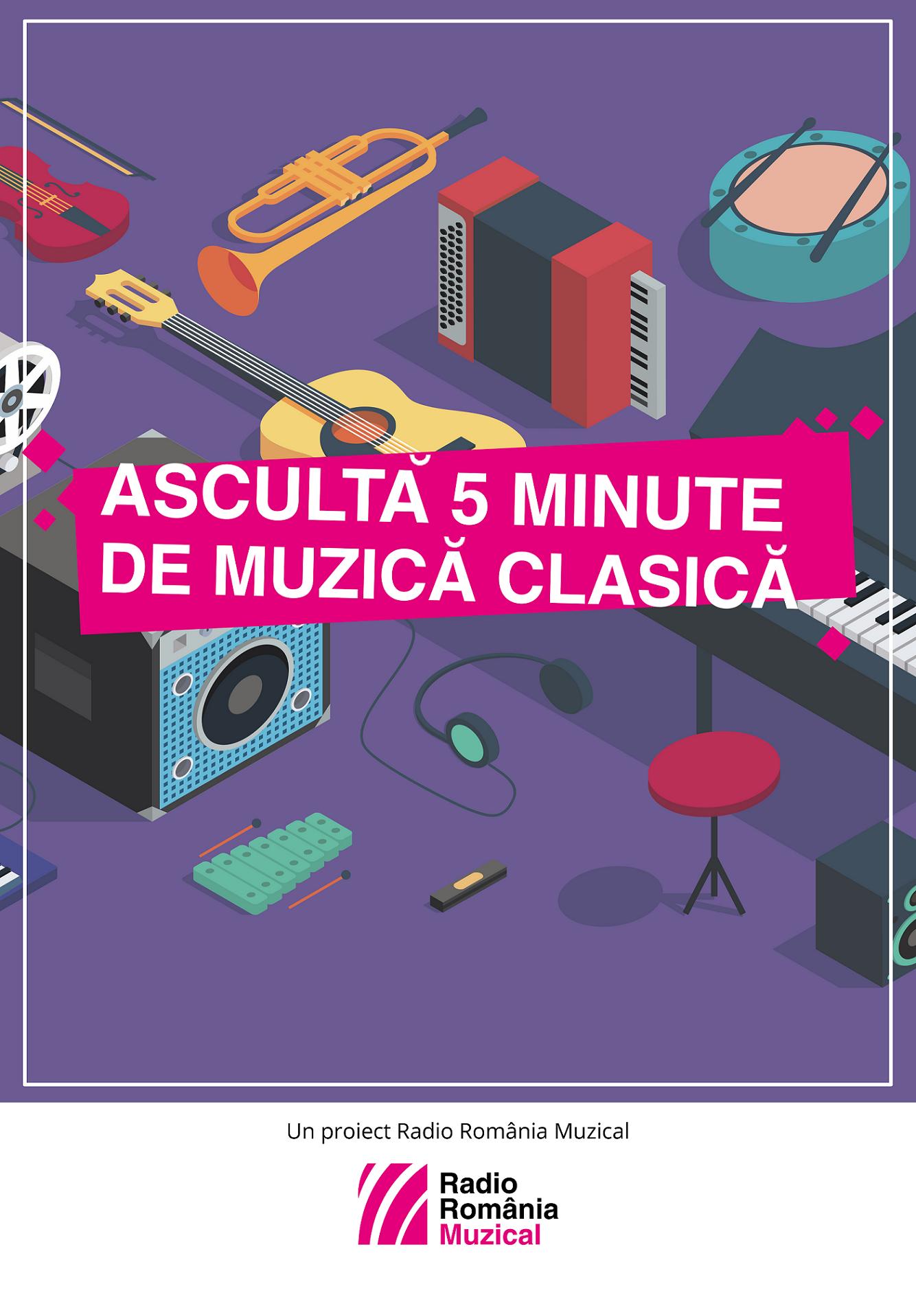 Peste 220.000 elevi au beneficiat de programul Asculta 5 minute de muzica clasica