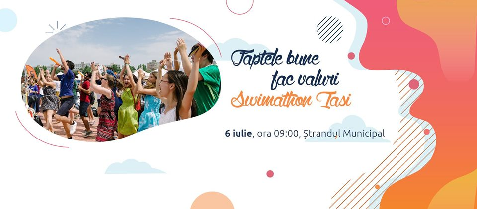 TEMA ZILEI: Swimathon 2019 ?‍♀️, sâmbătă, 6 iulie, toată lumea la Ştrandul Municipal Iaşi. Bună Dimineaţa cu Adina Şuhan