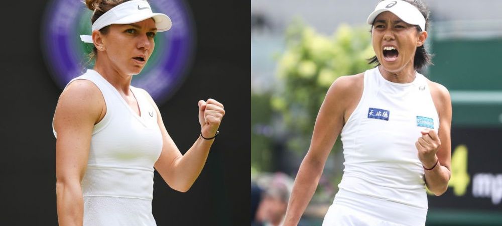 Simona Halep vs Shuai Zhang 7-6; 6-1