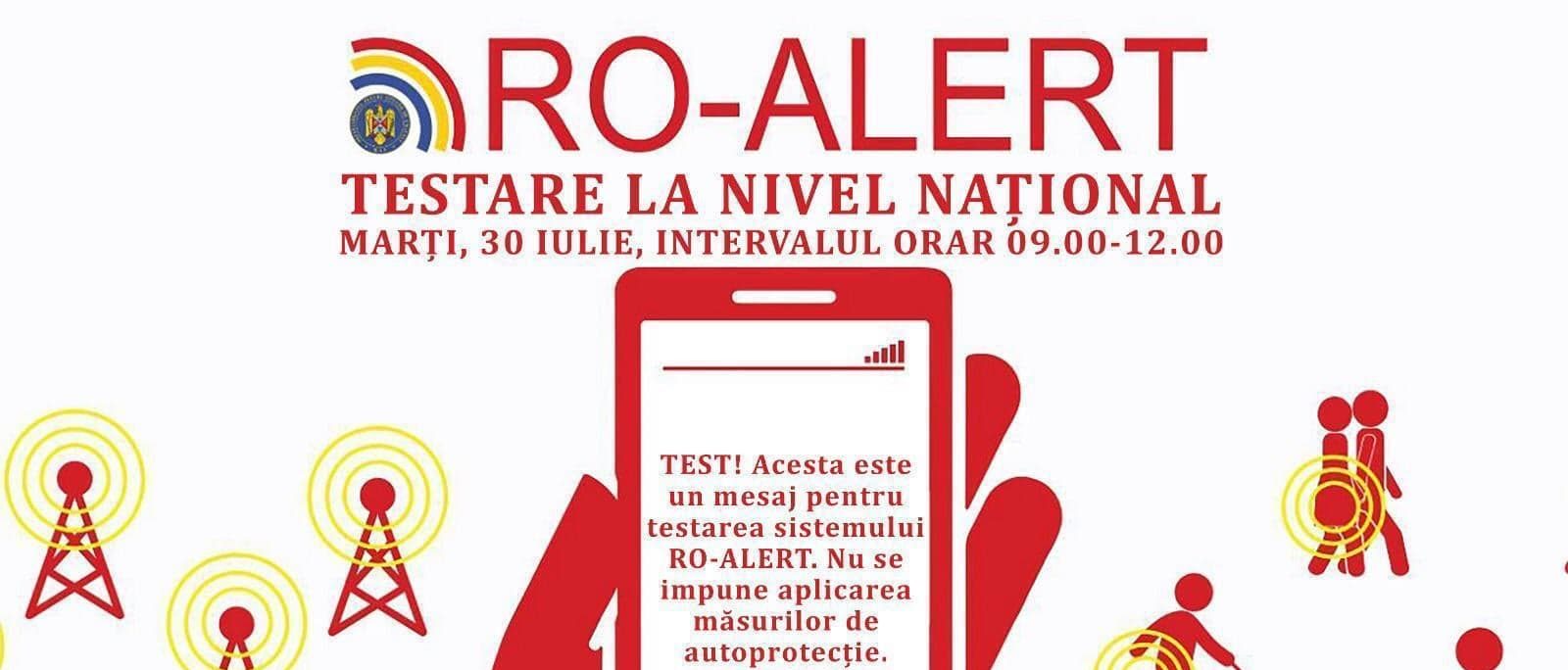 (AUDIO) Se reiau testările Sistemul RO-ALERT