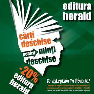 „Cărți deschise pentru minți deschise”- a XI-a ediție a campaniei naţionale „Te așteptăm în librărie!” 2019