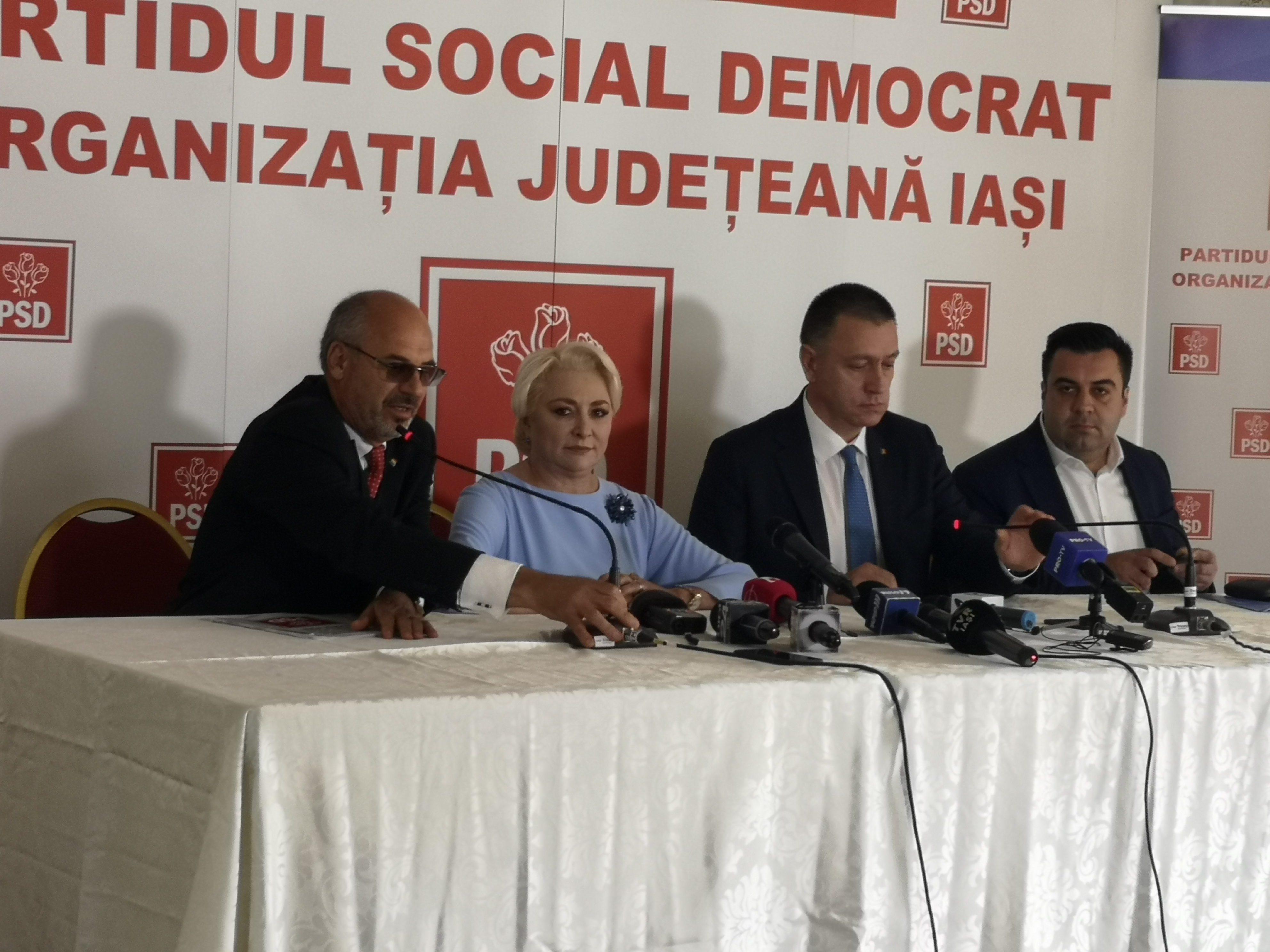 (AUDIO) Premeirul Viorica Dăncilă, în vizită oficială la Iași