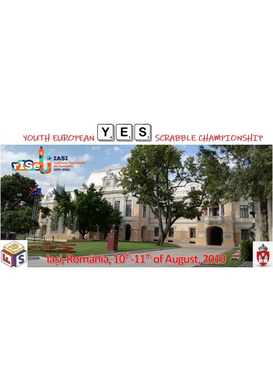 10 – 11 august – Federația Română de Scrabble și Primăria Municipiului Iași organizează prima ediție a YES! Openul European de Scrabble Tineret. Cătălin Caba invitat la ”Bună dimineața” – luni, 5 august 2019.