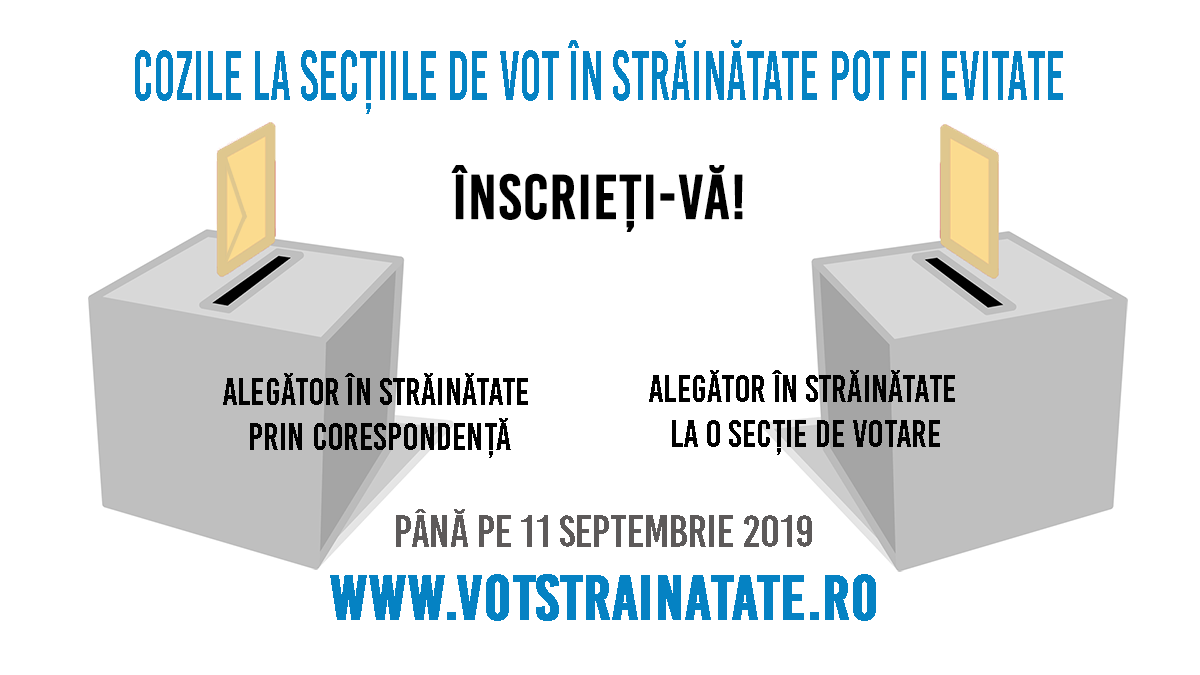 „Cozile la secțiile de vot în străinătate pot fi evitate”