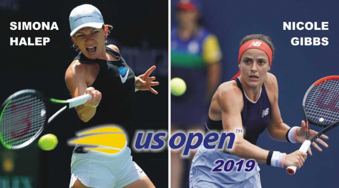 „US Open”, primul tur: Simona Halep vs Nicole Gibbs 6-3; 3-6; 6-2