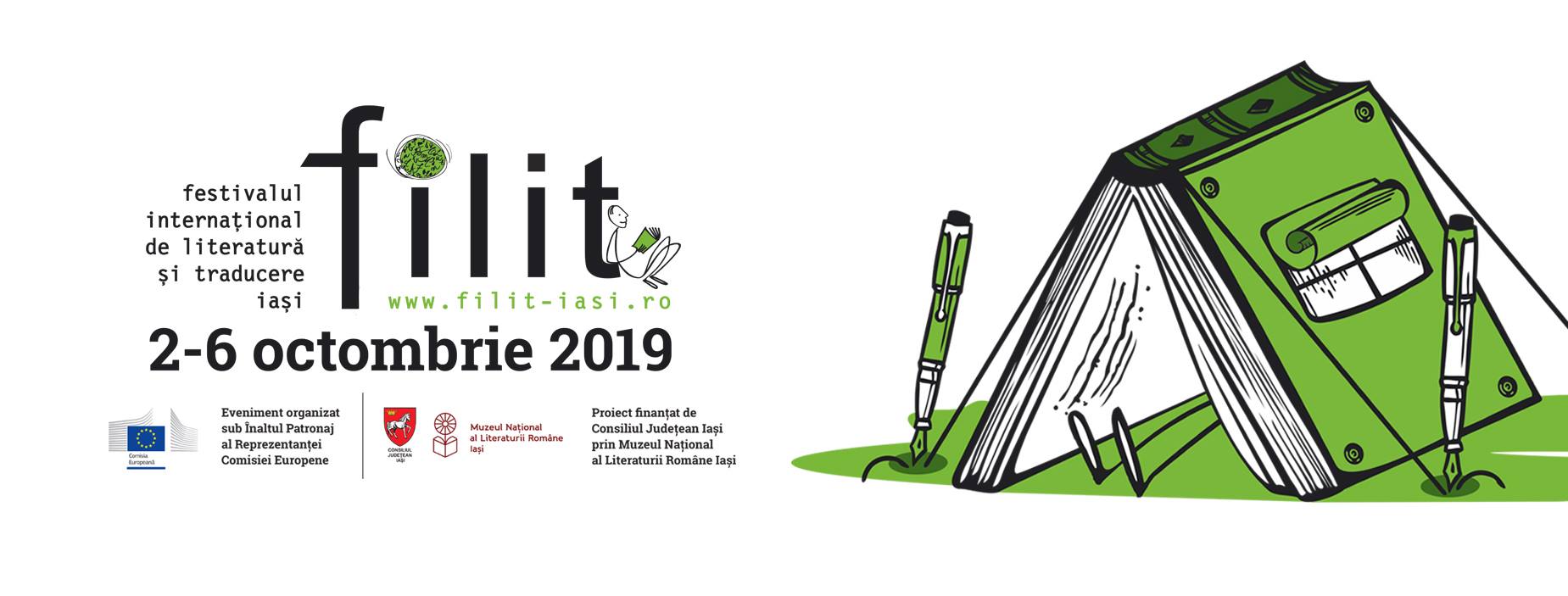 Festivalul Internațional de Literatură și Traducere Iași, 2 – 6 octombrie 2019 – program complet