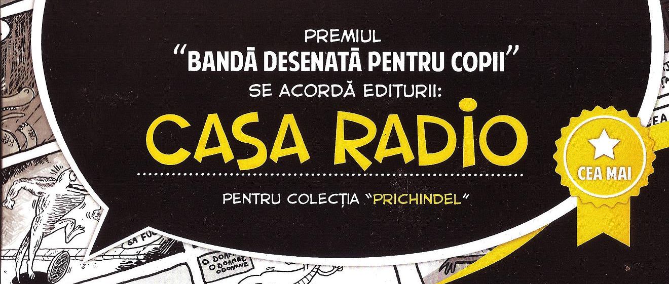 Colecţia Radio-Prichindel a Editurii Casa Radio premiată la Bucureşti ComicsFest 2019