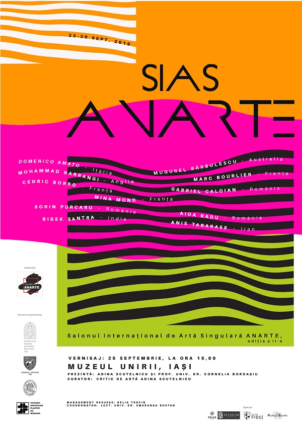 Cea de-a II-a ediție a Salonului Internațional de Artă Singulară ANARTE în concluzii reflectate de Natalia Maxim, la ”Bună dimineața” – 30.09.2019.