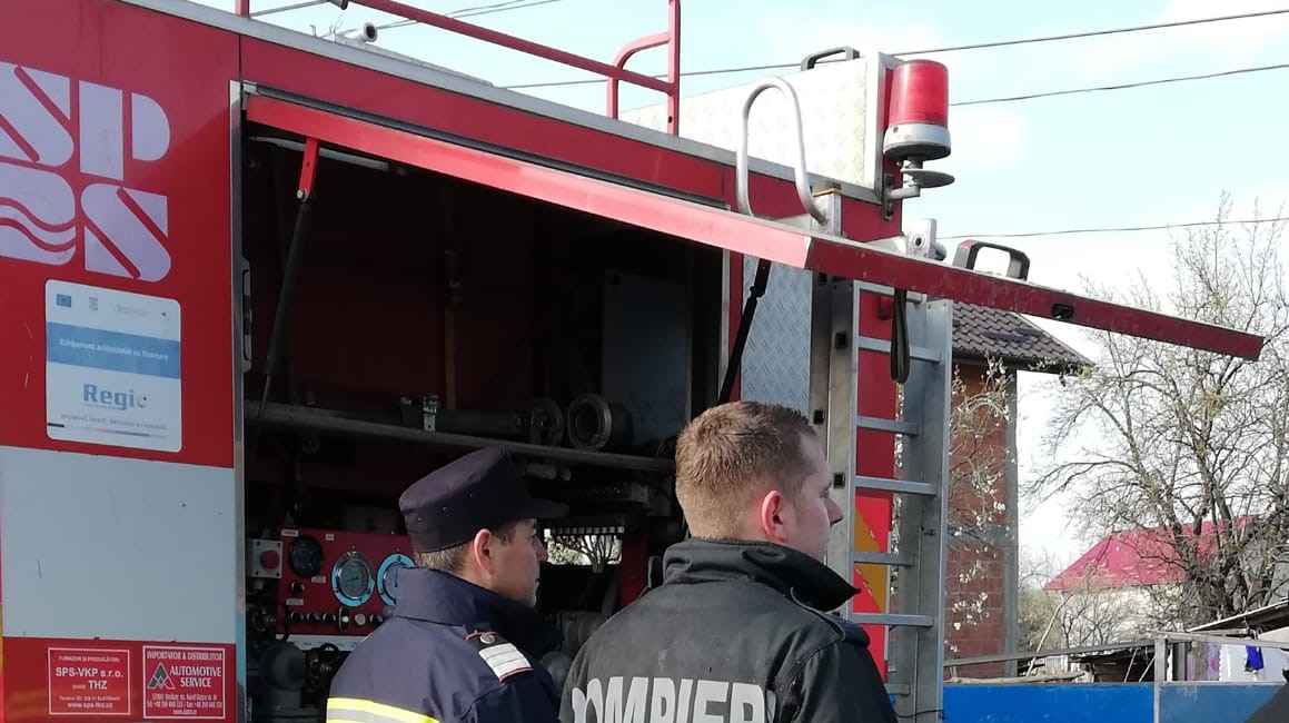 (AUDIO) Vaslui: Incendiu la o grădinţă din comuna Codăeşti