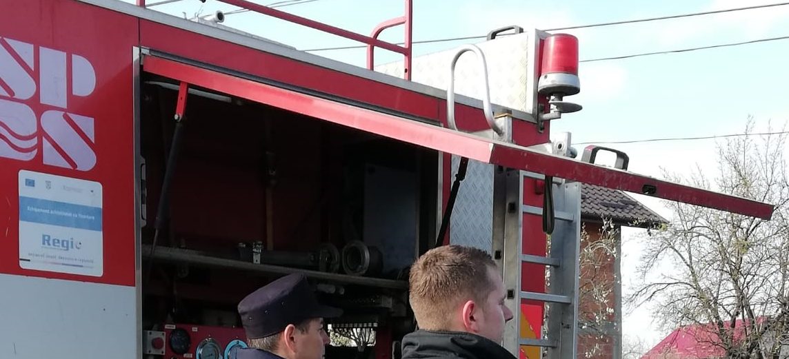 Incendiu într-o locuinţă din Galaţi