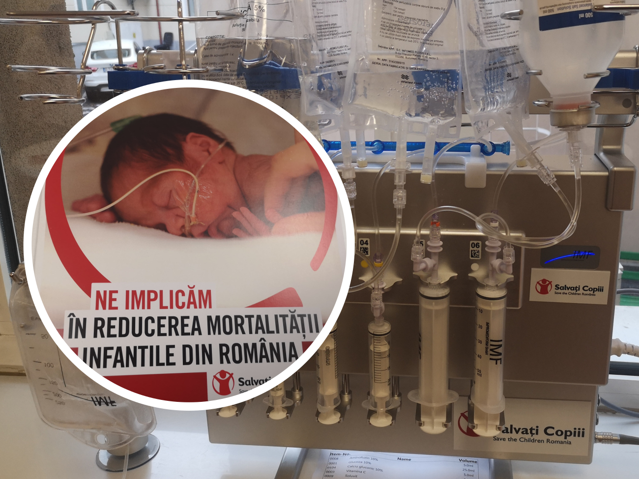 (AUDIO/FOTO) IAŞI: Maternitatea „Cuza Vodă” a fost dotată cu aparatură pentru secţia de neonatologie