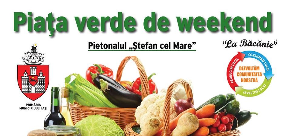 Produse locale pe bulevardul Ștefan cel Mare